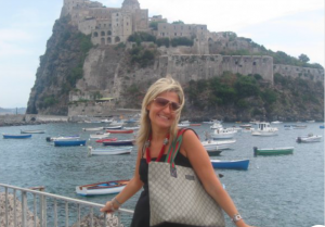 Simona Bellocci, giornalista, Isola D'Ischia, Castello Aragonese 