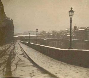  Lungarni, la nevicata del 1926