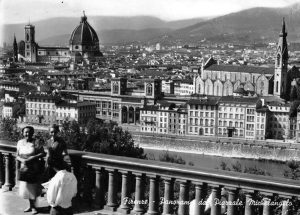 Splendido panorama dal Piazzale Michelangelo 