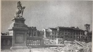 Primavera 1944 dopo un bombardamento Anglo Americano.