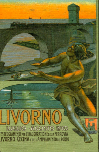 Inaugurazione Ferrovia Livorno Cecina 1910