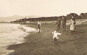 Vada( la spiaggia di Pietrabianca e Castiglioncello sullo sfondo