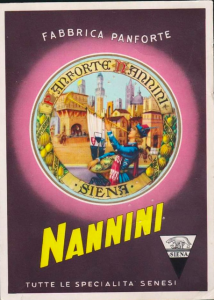 Il famosissimo Panforte Nannini 