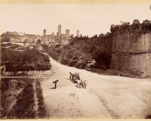Panoramica anno 1890 "foto Alinari".