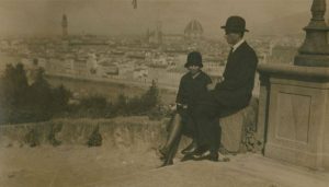 Firenze anni 30, foto ricordo al Piazzale