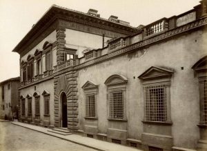  Palazzo Pandolfini foto in "albumina" anno 1880