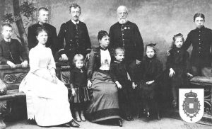 La famiglia del Granduca di Toscana.anno 1880 circa