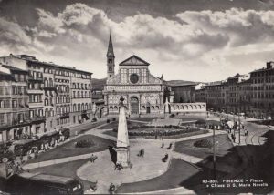 Piazza S.Maria Novella, anni 50