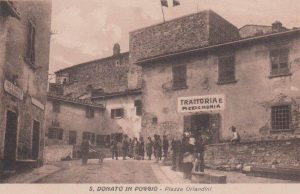 S.Donato in Poggio 1908, piazza Orlandini