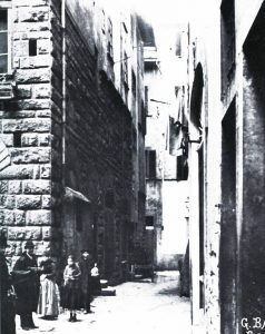  Firenze/ Chiasso dei Legnaioli, 1800