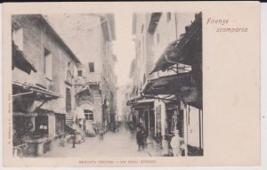Firenze 1900 Via Degli Strozzi
