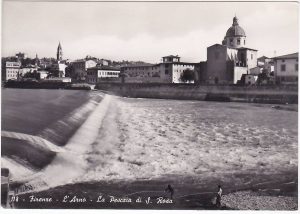 Firenze fine anni 50/ L'Arno alla Pescaia di S.Rosa