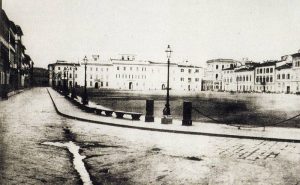 Firenze 1860 Piazza Maria Antonia (Piazza Indipendenza)