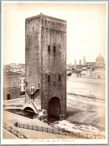 Firenze,Torre di San Niccolo' in un antica foto anno 1870/80...!!