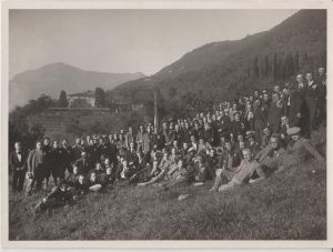 Camaiore (LU) 4 novembre 1932 raduno dei Reduci decorati della Grande Guerra.